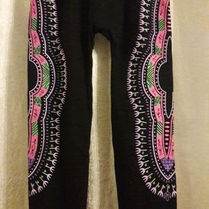 Dashiki stretch leggings
